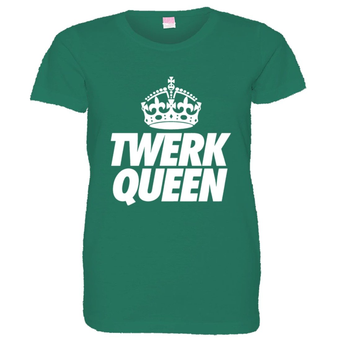 Women's Twerk Queen Crazy Dancer High Quality Graphic T-Shirt - Perfect for Dance Parties, Concerts & Fun Outfits