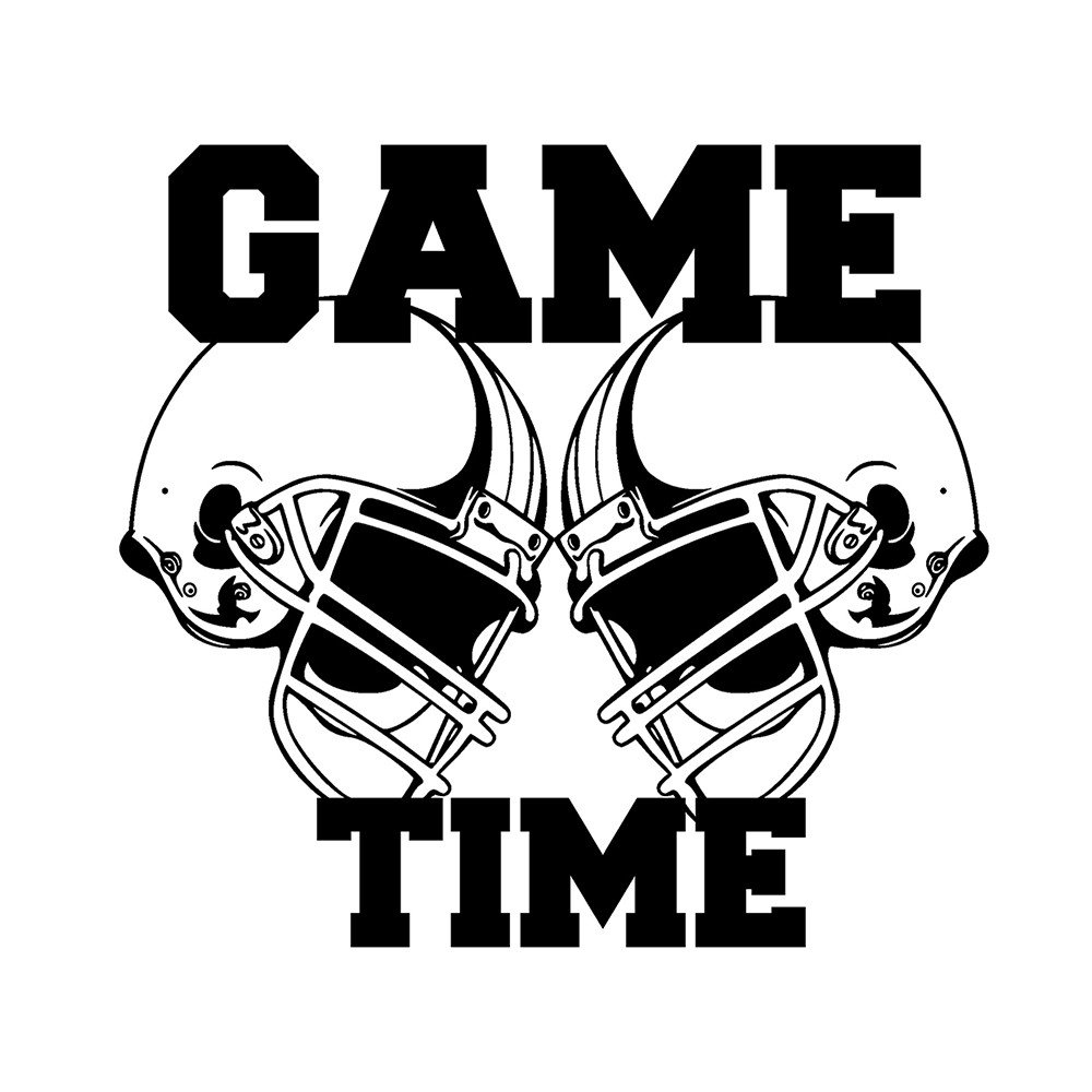 Gametime American Football Vinyl Helmet Wall Sticker - Sports Room Decor for Bedroom, Man Cave & Game Room - Peel & Stick Ceiling Decals for Home Decor