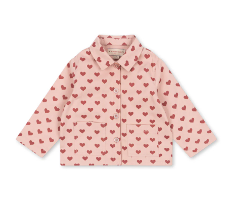 KONGES SLOJD Kids' Fen Shirt Jacket for Boys & Girls (12M-4Y) - Lightweight Layering for Outdoor Play & Casual Wear