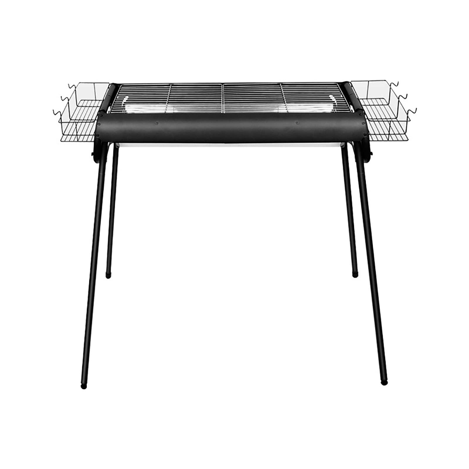 Foldable Portable Charcoal Grill for Camping - Compact Stainless Steel BBQ Grill for Outdoor Picnics, Backyard Cooking & Tailgating Parties | Perfect for RV Trips, Beach Cookouts & Family Gatherings