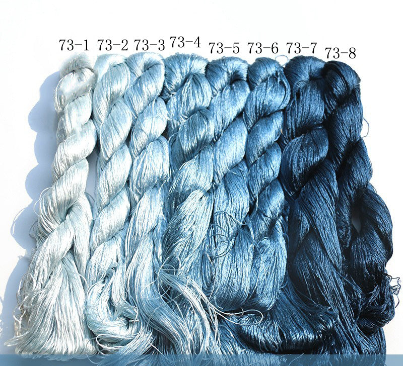 400m Suzhou Embroidery Mulberry Silk Thread - Premium Handcrafted Chinese Embroidery Yarn for Needlework, Cross Stitch & DIY Crafts - Perfect for Traditional Costumes, Home Decor and Gift Making