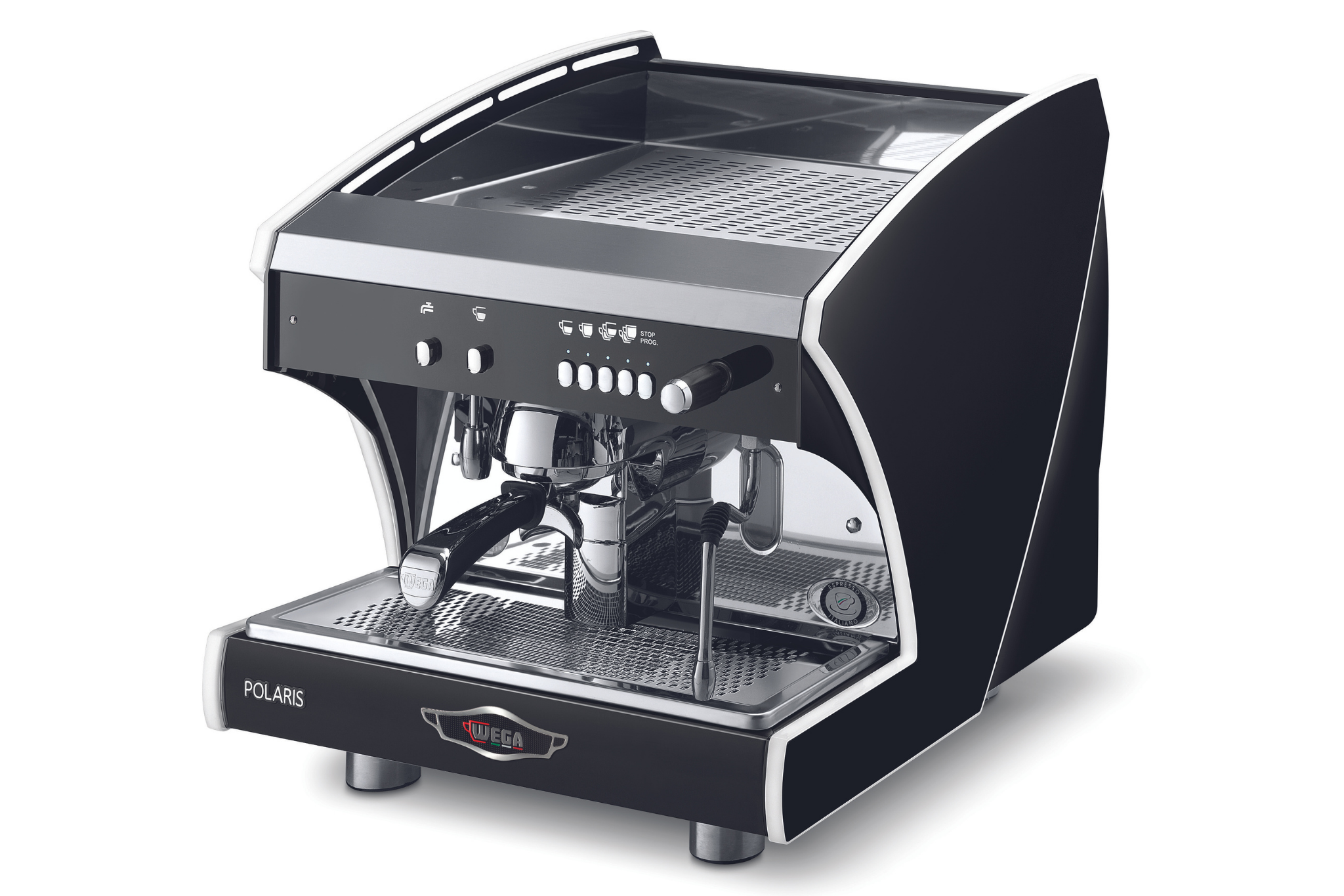 Wega Polaris EVD Commercial Espresso Machine - 3 Group Raised Design for High Volume Coffee Shops & Cafes | Perfect for Baristas & Professional Coffee Brewing