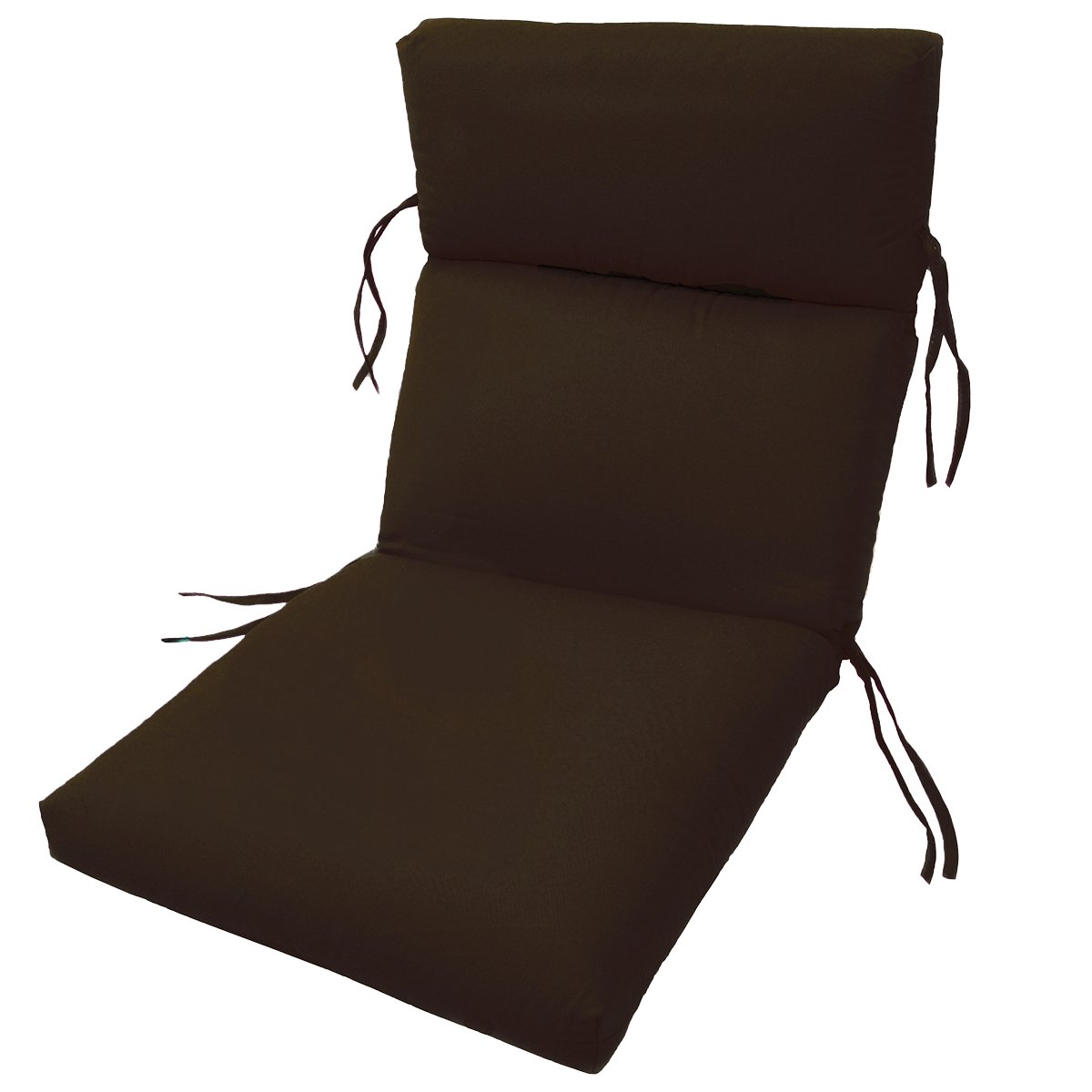 Sunbrella Outdoor Channeled Chair Cushions 22