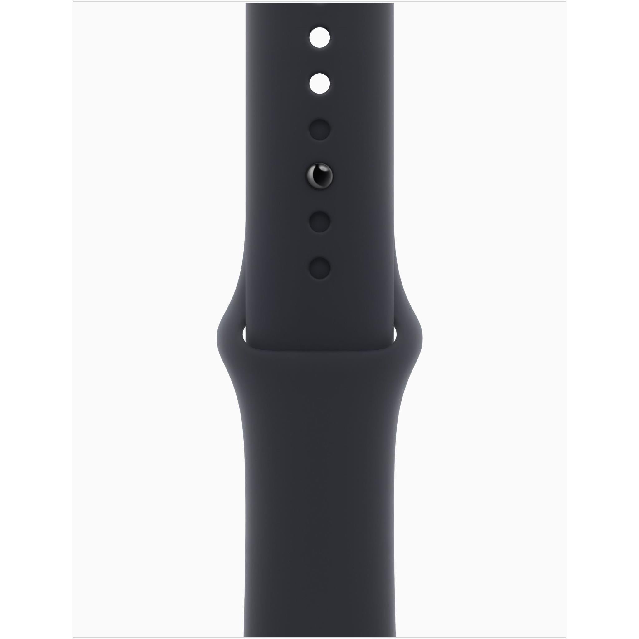41mm Midnight Sport Band S/M - Durable Silicone Watch Strap for Apple Watch - Perfect for Running, Gym & Outdoor Activities