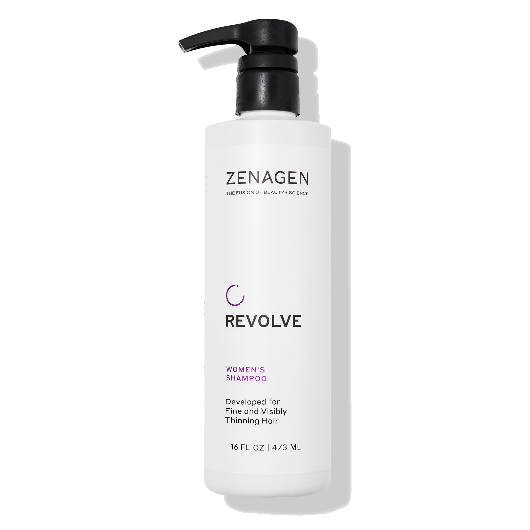 Zenagen Revolve Thickening & Hair Loss Shampoo Treatment for Women - Volumizing & Strengthening Formula for Thinning Hair - Daily Use for Fuller, Healthier Looking Hair at Home & Salon