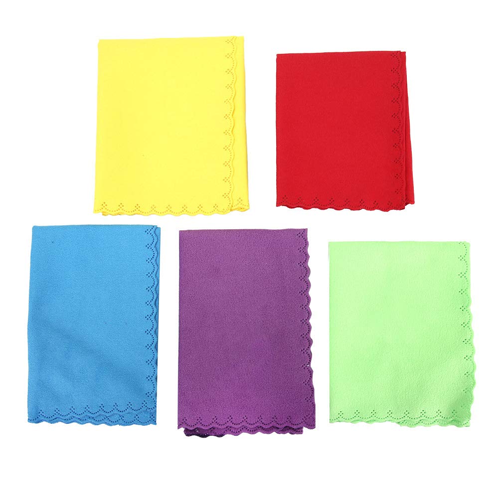 Premium Microfiber Guitar Cleaning Cloth - Super Soft & Scratch-Free for Guitar, Piano & Musical Instruments - Perfect for Polishing, Dusting & Maintenance