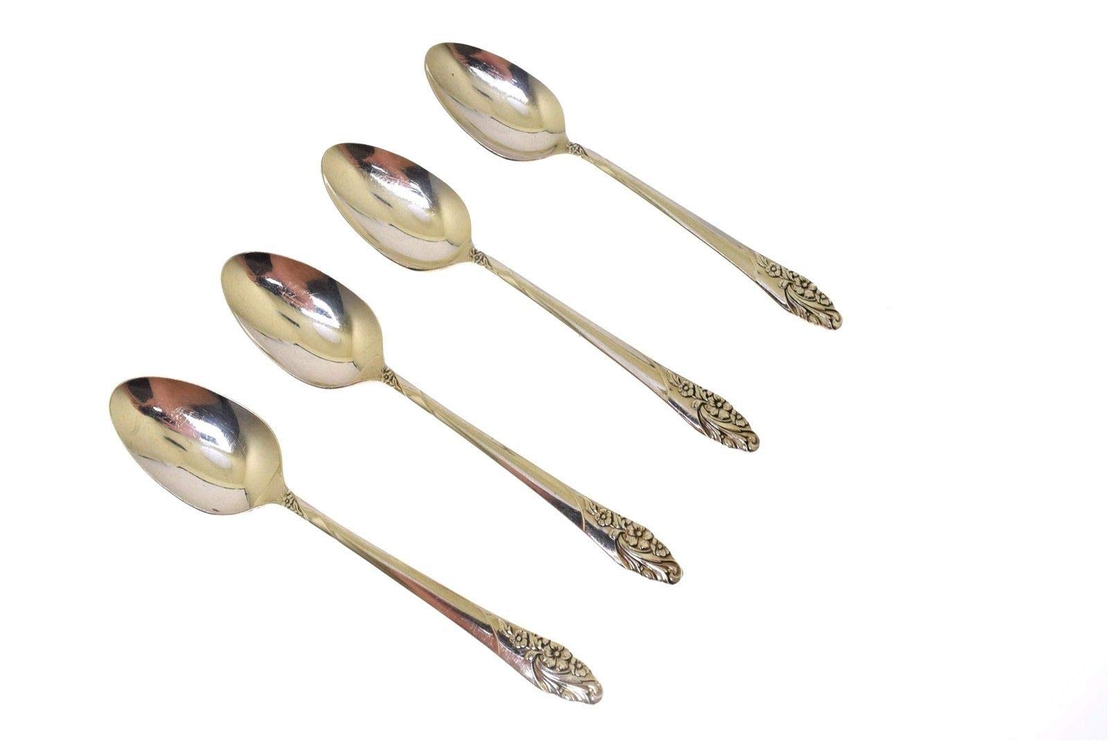 Oneida Curva Stainless Steel Dinner Forks Set of 4 - Elegant Modern Flatware for Dining, Parties & Everyday Use