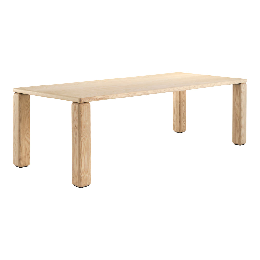 Modern Rectangular Cita Dining Table - Solid Wood Kitchen Table for 6-8 People - Perfect for Family Gatherings & Dinner Parties