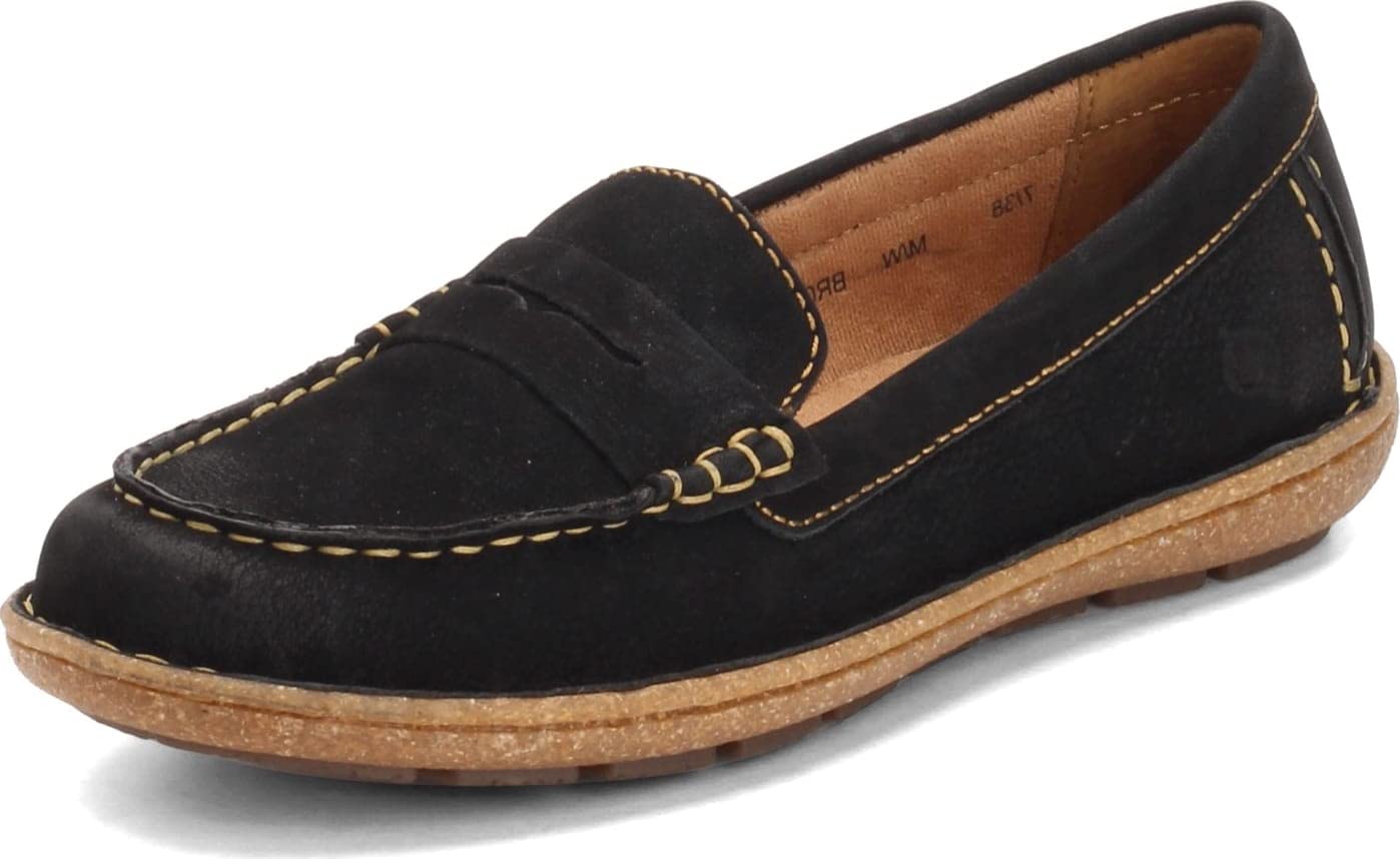 BORN Women's Nerina Comfortable Slip-On Shoes - Casual & Lightweight Walking Shoes for Women - Perfect for Travel, Work, and Everyday Wear