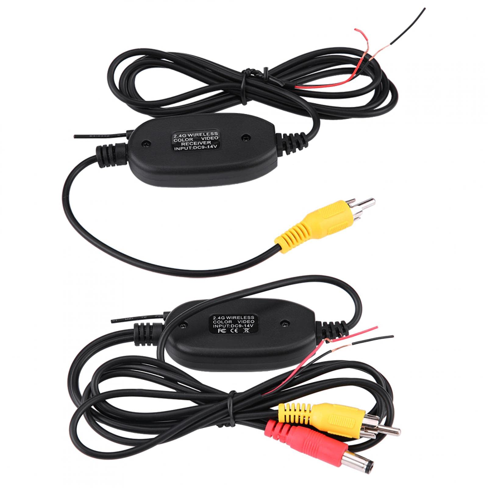 2.4Ghz Wireless Car Backup Camera System - HD Rearview Reversing Camera Kit with Transmitter & Receiver for Easy Parking & Safety | Perfect for SUVs, Trucks & RVs