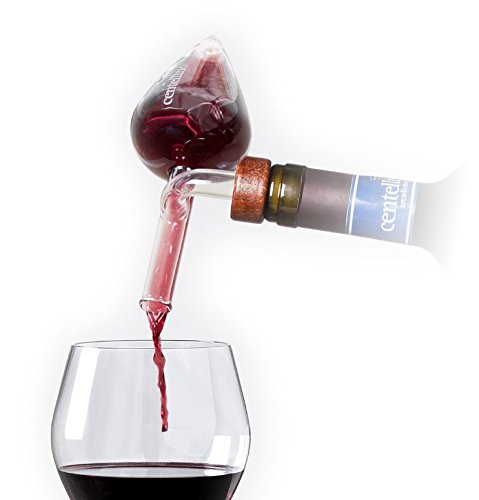 Premium Centellino Wine Aerator & Decanter 100ml - Fast Oxygenation for Red Wine, Enhances Flavor & Aroma - Perfect for Dinner Parties, Wine Tasting & Gifts