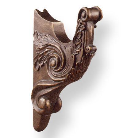 Finial Company Resin Bracket DB92 - Decorative Shelf Bracket for Home & Office - Perfect for Shelving, Cabinets, and Wall Decor