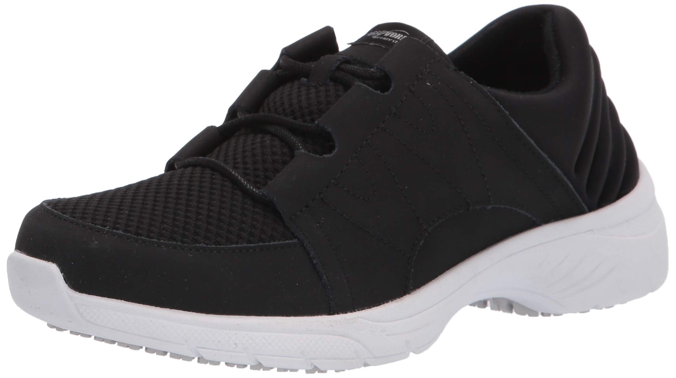 Easy Works by Easy Street Women's Pepper Clog - Comfortable Slip-Resistant Work Shoes for Nurses, Chefs & Service Professionals
