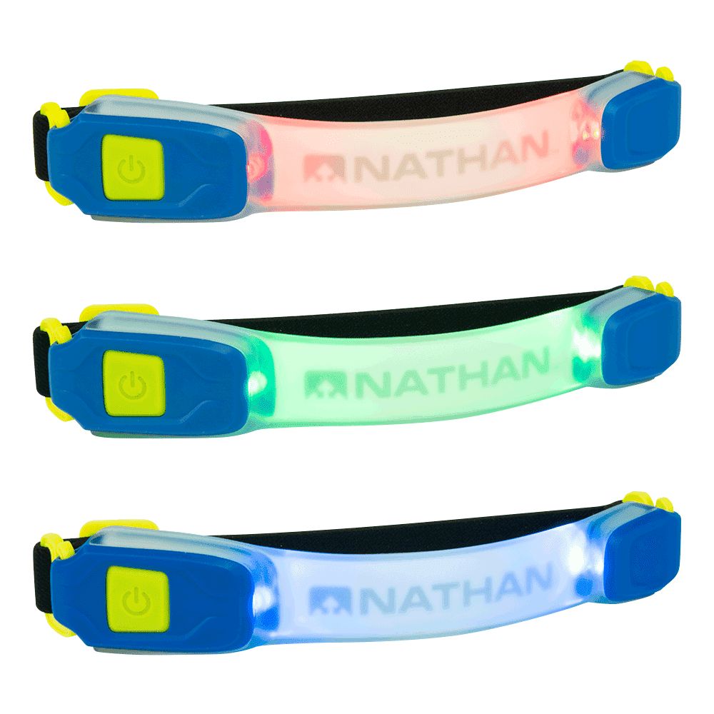Nathan Lightbender RX Rechargeable LED Armband - Hands-Free Light for Running, Cycling & Night Activities - Adjustable & Water-Resistant for Outdoor Sports & Fitness