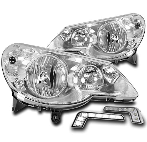 2007-2010 Chrysler Sebring Replacement Chrome Headlights with 6.25