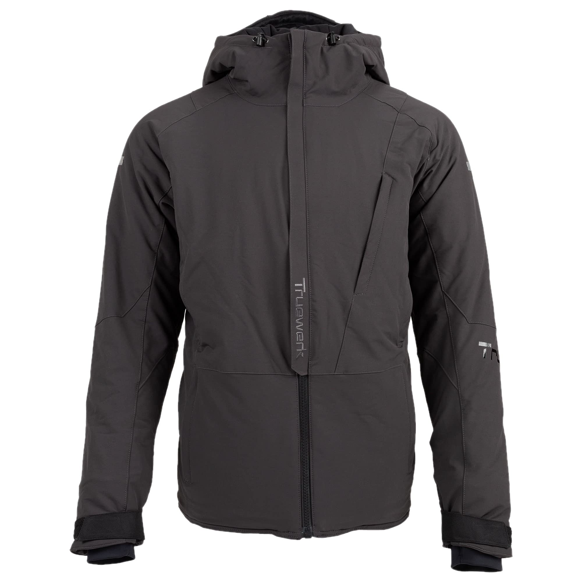 TRUEWERK Men's S4 Tower Parka Hoodie - Waterproof Winter Work Jacket for Construction & Outdoor Jobs - Heavy Duty Insulated Coat for Cold Weather Workwear