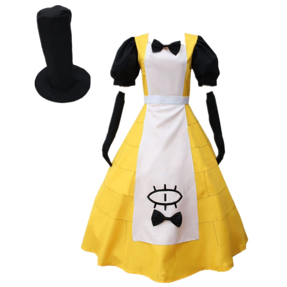 Gravity Falls Cosplay Costume with Hat - Official Halloween Outfit & Fancy Dress for Dipper or Mabel - Perfect for Halloween Parties, Comic Con & Themed Events