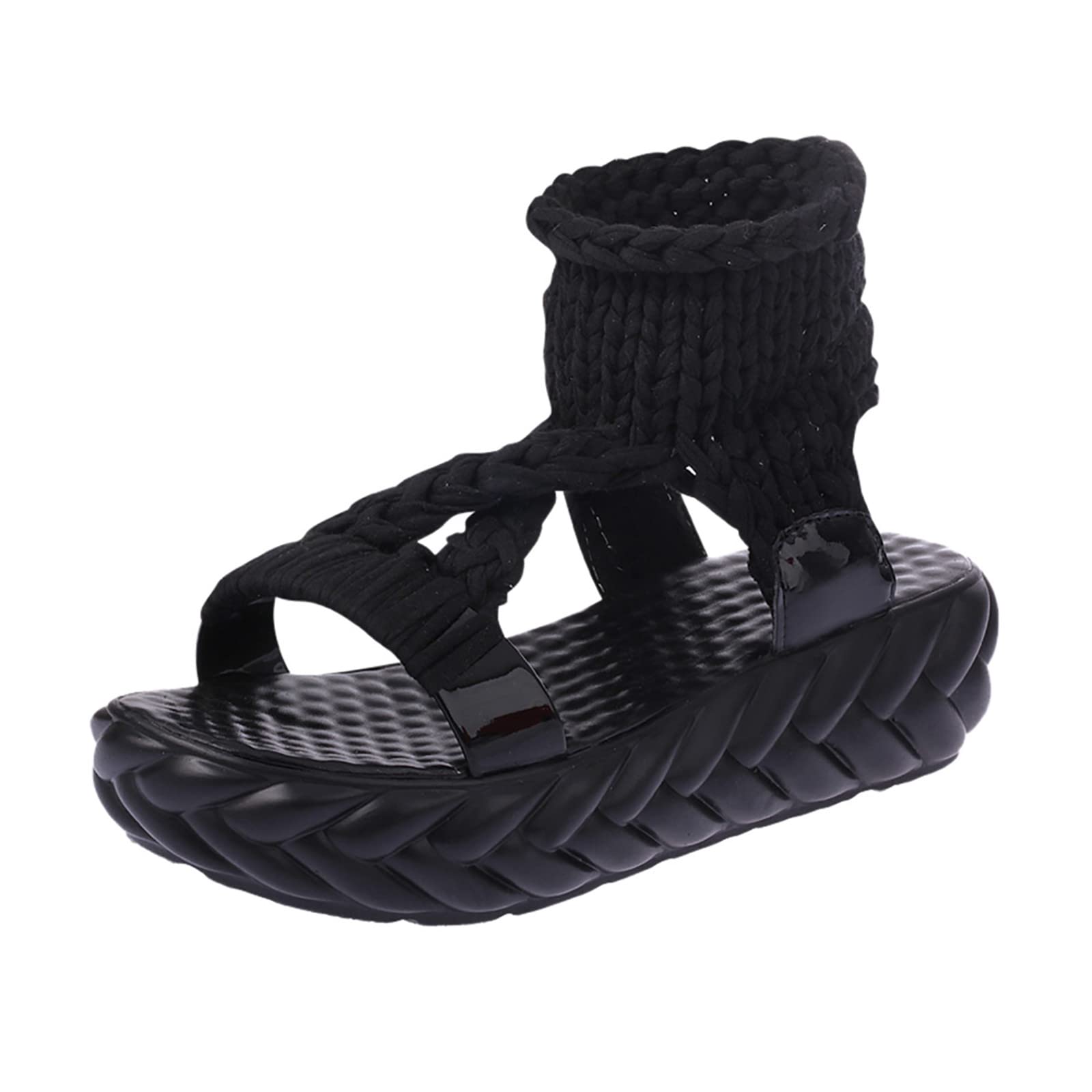 **Women's Casual Platform Sandals - Fashion Thick Sole Outdoor Sandals for Ladies - Perfect for Beach, Walking & Summer Outfits**