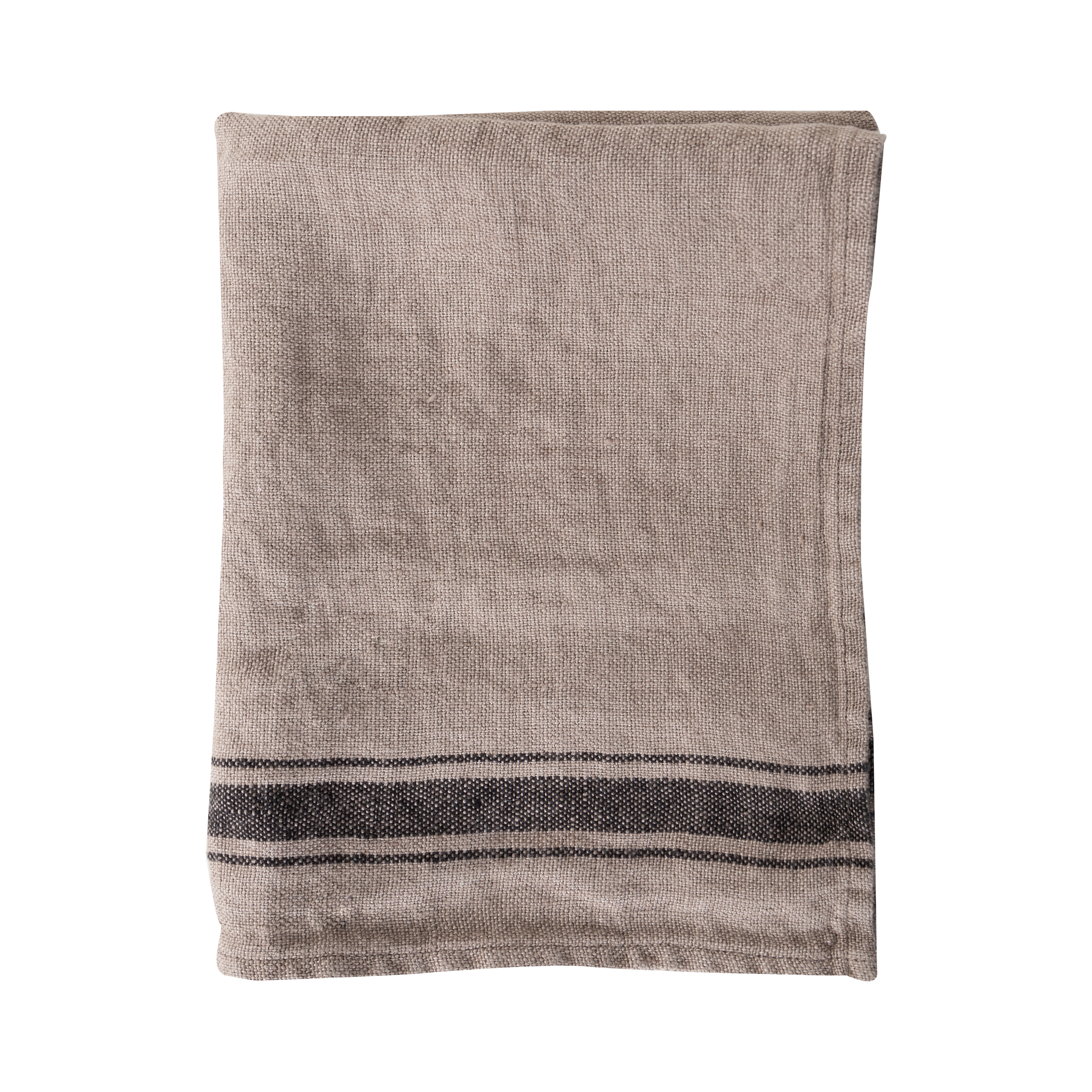 Premium Linen Striped Napkins Set - 100% Natural Cotton, Elegant Dinner Table Decor for Weddings, Parties & Fine Dining