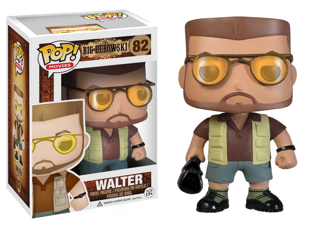 Funko POP Movies The Big Lebowski Walter Vinyl Figure - Collectible Action Figure for Fans & Movie Lovers - Perfect for Display, Gifts & Pop Culture Collections