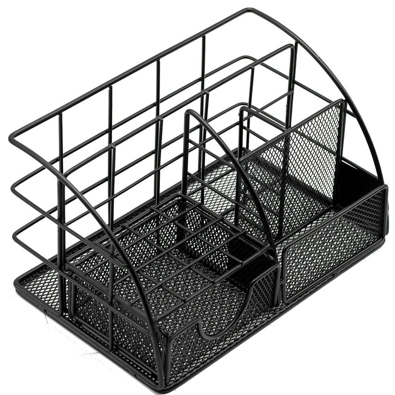 Mesh Desktop Organizer for Office Supplies & Accessories - Perfect for Desk Organization, Home Office, and Workspace Decluttering