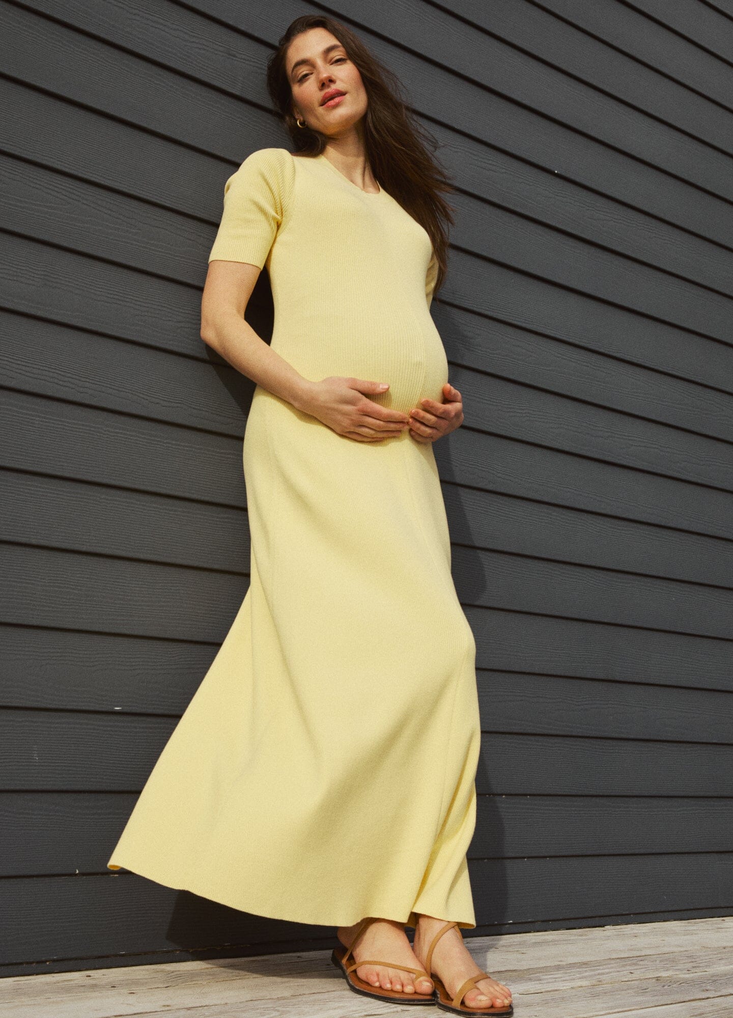 Kaitlyn Cotton Rib Dress for Women - Soft & Comfortable Casual Summer Dress - Perfect for Beach, Brunch, and Everyday Wear