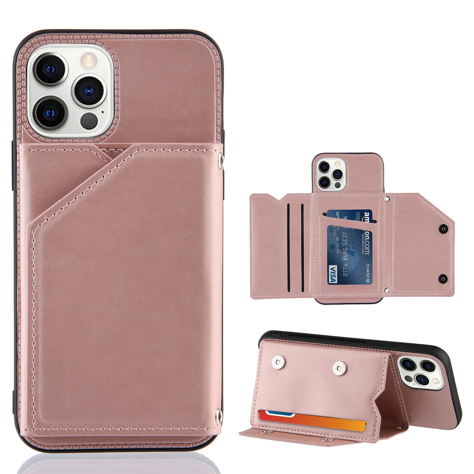 Premium Leather Wallet Case for iPhone 12 Pro Max (6.7
