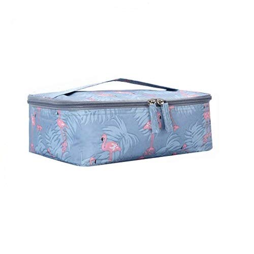Trexee Waterproof Makeup Bag for Women - Large Travel Cosmetic Organizer with Multiple Pockets, Portable Toiletry Case for Makeup Brushes & Skincare - Perfect for Travel, Gym, and Daily Use