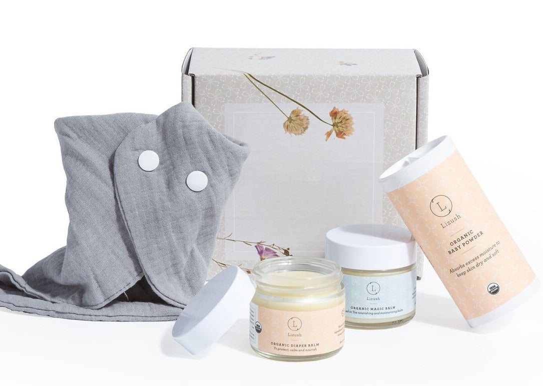 Organic Baby Gift Set for Newborns - Welcome Little One - Perfect for Baby Showers, Christenings & New Parent Gifts