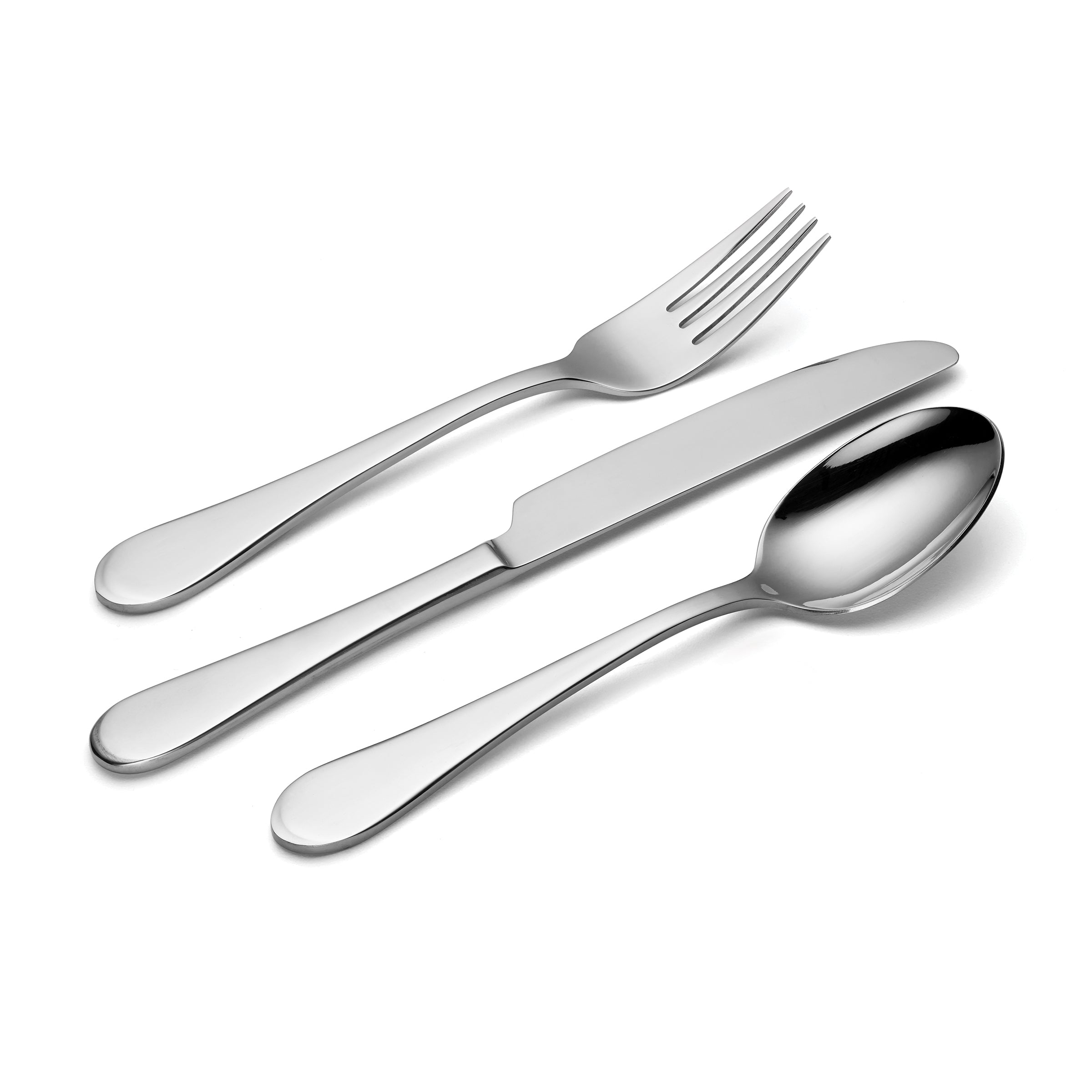 Premium Icarus 12-Piece Stainless Steel Flatware Set - Elegant Silverware for Dinner, Kitchen & Restaurant Use - Perfect for Everyday Dining, Parties & Gifting