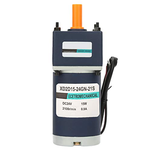 High Torque Permanent Magnet DC Gear Motor - 12V/24V Reduction Gear Motor for Robotics, Conveyors & Industrial Automation