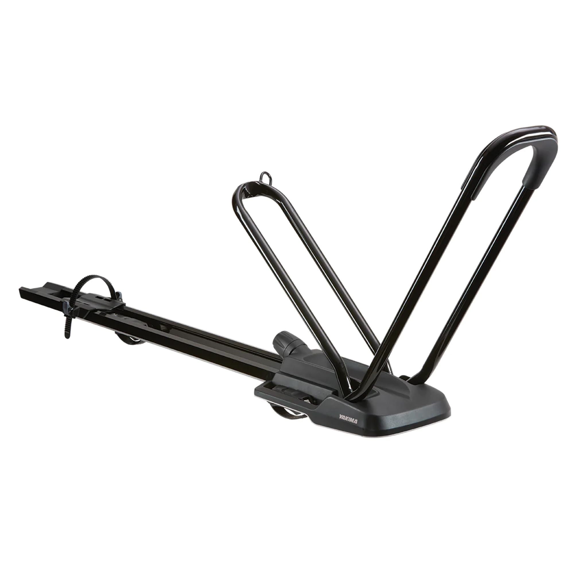 Yakima HighRoad Rooftop Bike Rack - Upright Bicycle Carrier with TorqueRight Knob & Secure Tray for Cars, SUVs & Trucks | Perfect for Road Trips, Mountain Biking & Outdoor Adventures | Black