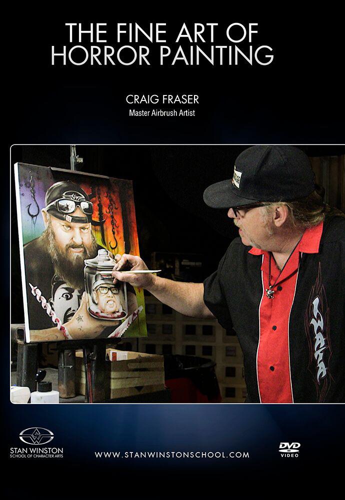 Stan Winston Studio The Fine Art of Horror Painting DVD - Master of Special Effects Makeup & Movie Monsters - Perfect for Horror Fans & Film Students Collection