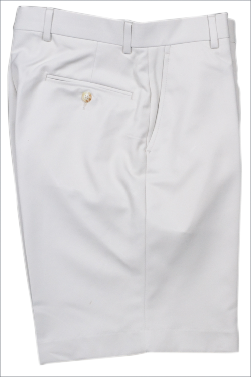 Premium Microfiber Self-Sizing Flat Front Pants with Long Rise - Comfortable Stretch Work Pants for Office & Business Casual Wear