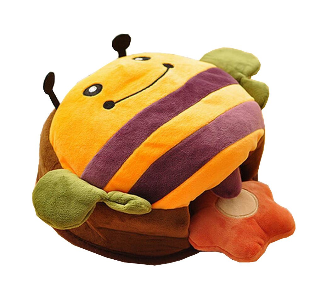 USB Heated Mouse Pad with Wrist Support - Electric Hand Warmer for Winter - Cute Bee Design for Office, Gaming & Home Use
