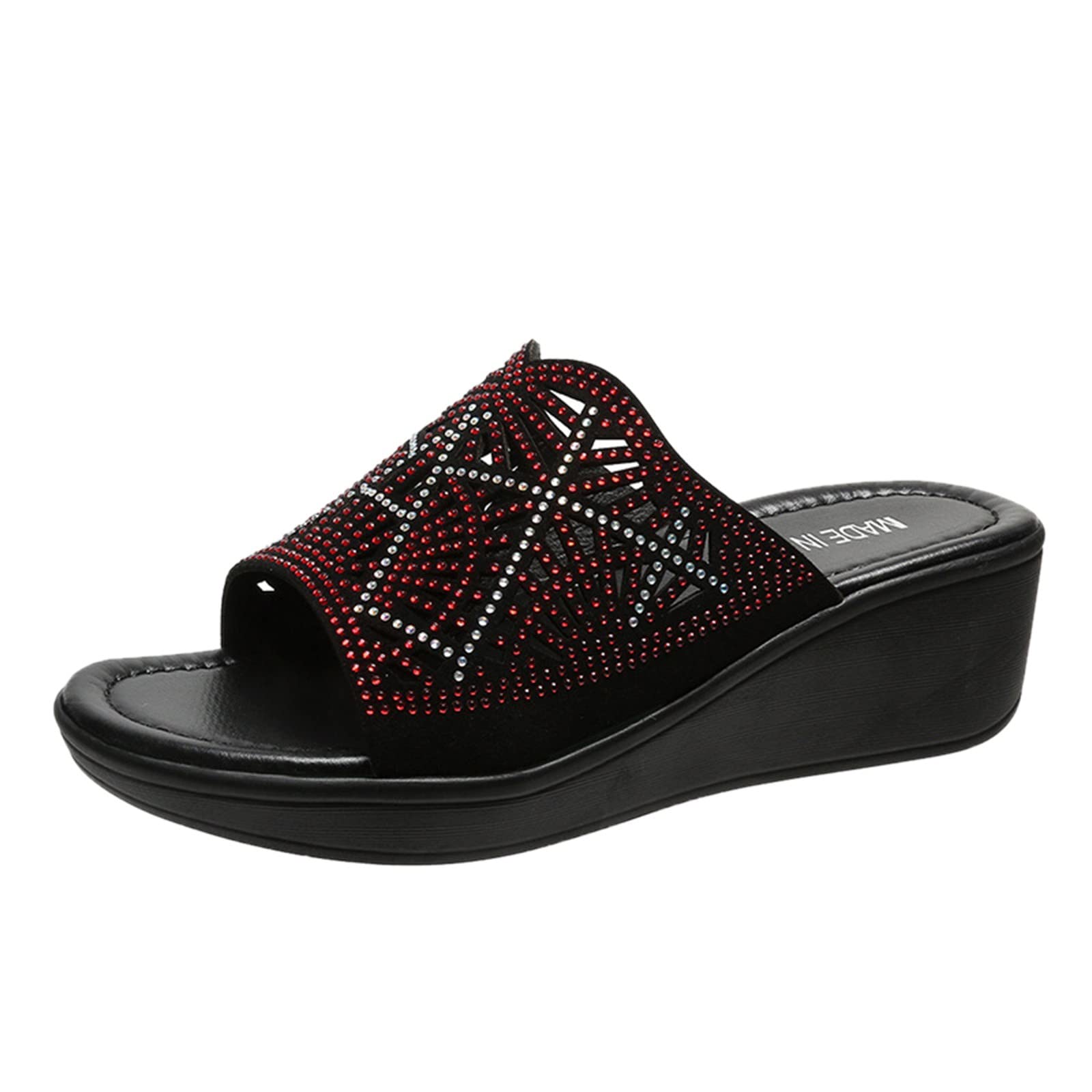 Women's Roman Knot Wedge Sandals - Beach & Summer Fashion Shoes