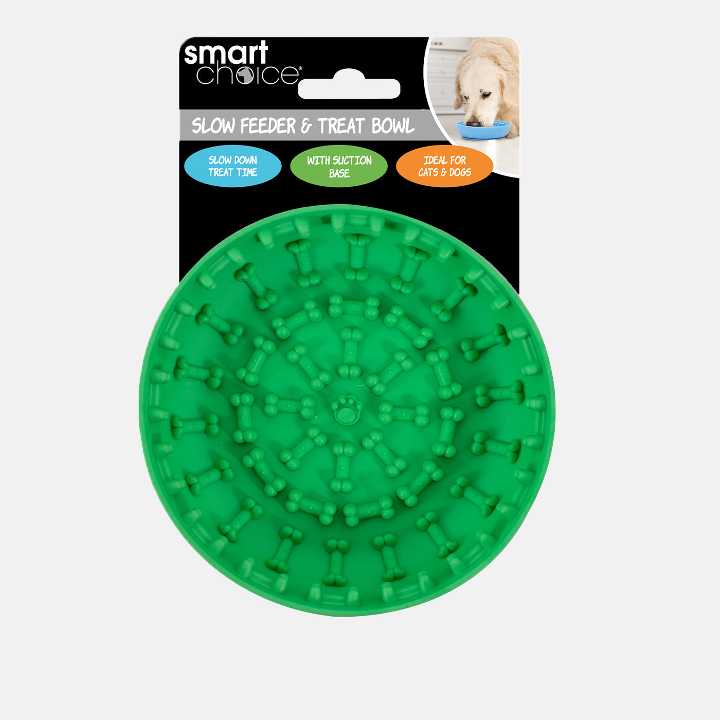 **Slow Feeder Dog Bowl - Non-Slip Lick Mat for Small & Large Dogs - Mealtime Fun & Mental Stimulation - Perfect for Fast Eaters & Bored Pets**