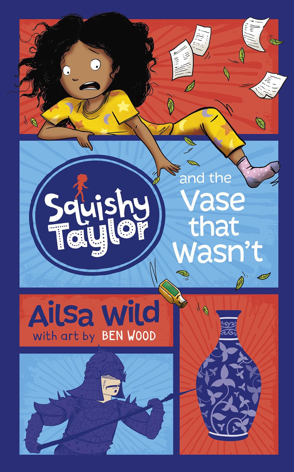 Squishy Taylor and the Vase that Wasn't - Kids Mystery Book for Ages 6-9 | Fun Chapter Book for Early Readers | Perfect for Bedtime Stories & Classroom Reading