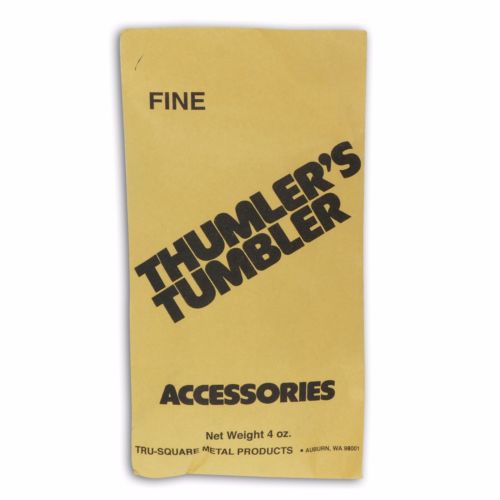 Thumlers Tumbler 4 oz Rock Tumbling Fine Grit - Second Stage Polishing Media for Lapidary, Jewelry Making & Stone Polishing - Perfect for Tumbling Rocks, Gemstones & Minerals