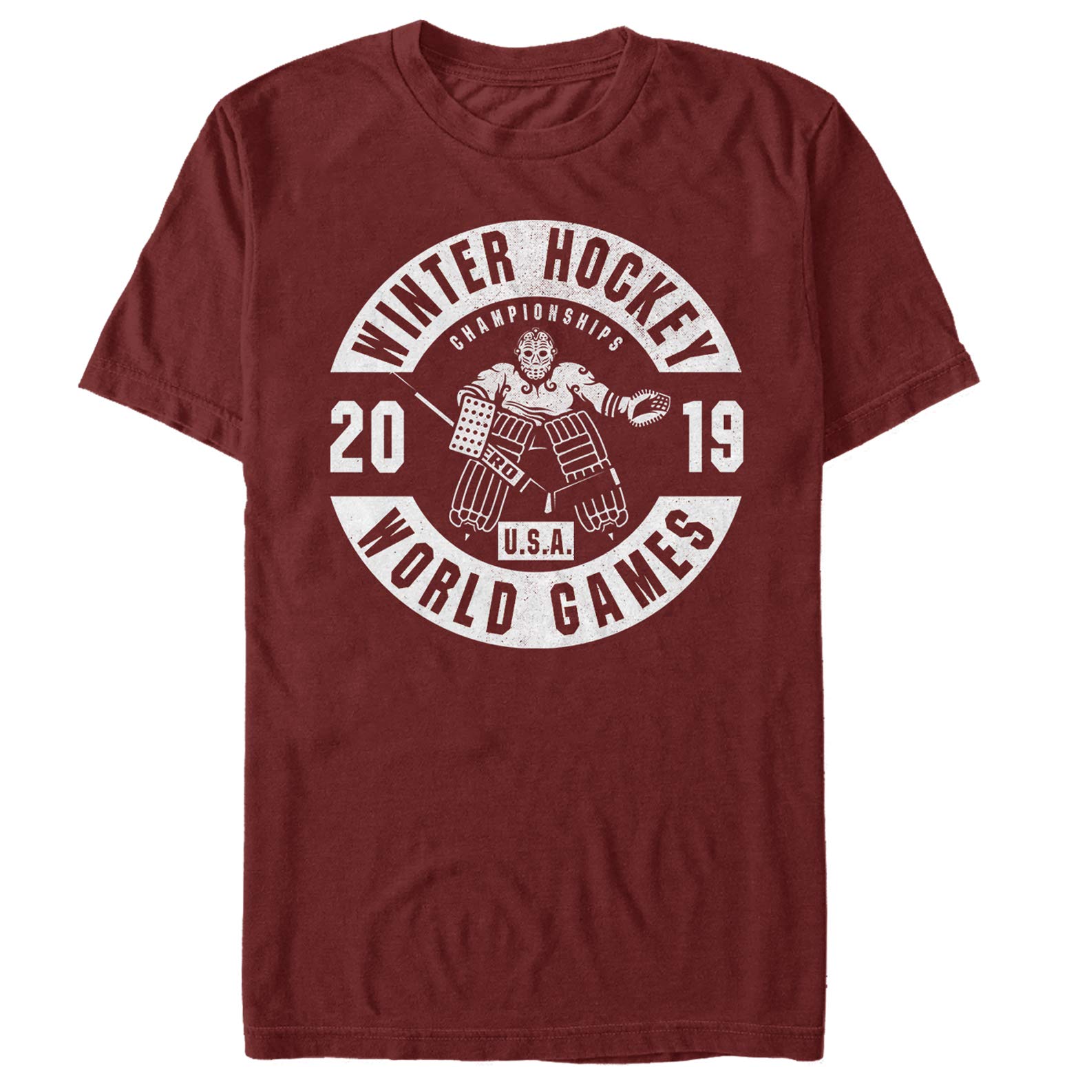 LOST GODS Men's Winter Hockey T-Shirt - High-Performance Ice Hockey Apparel for Cold Weather Games