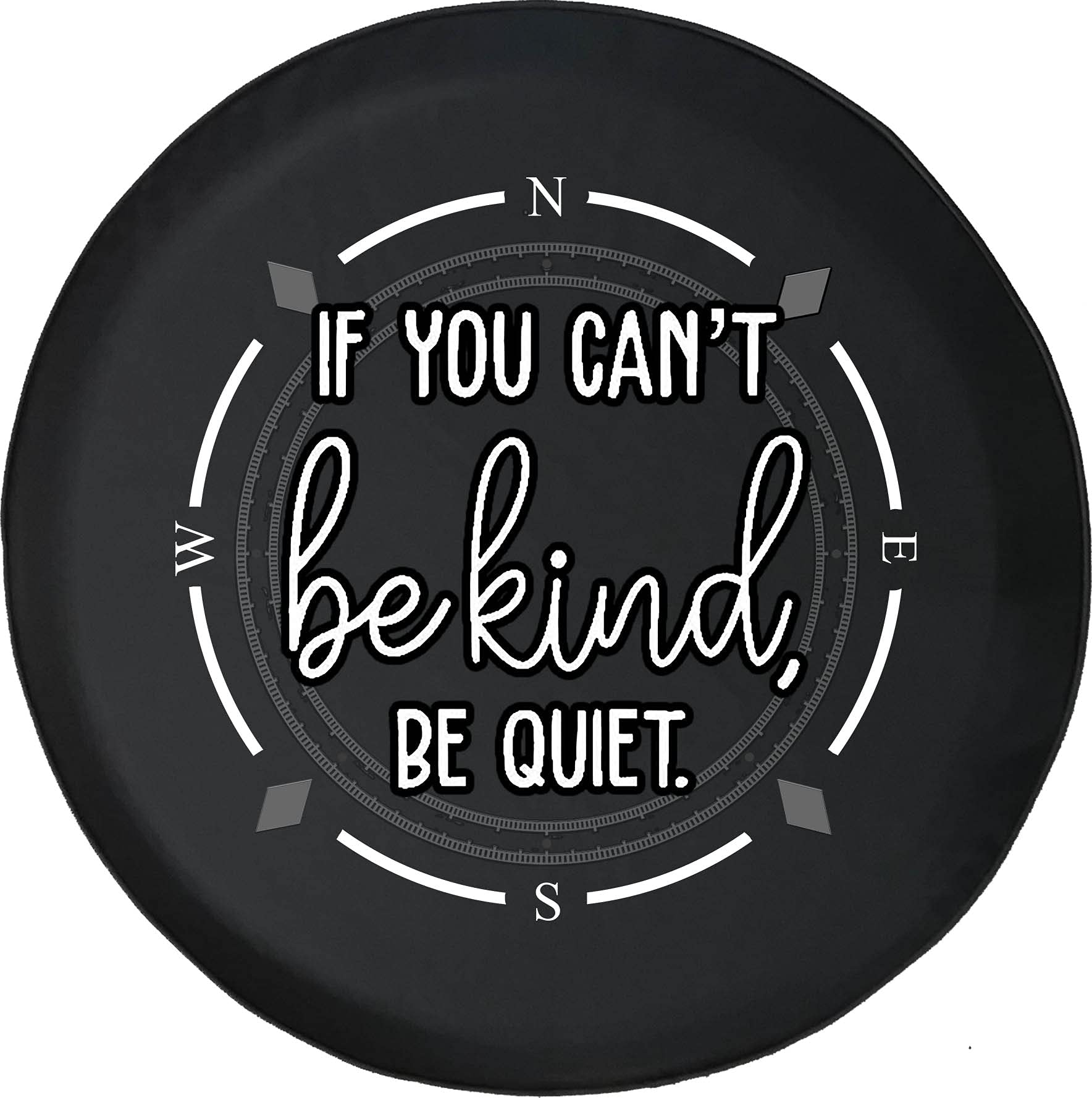 American Unlimited Spare Tire Cover with Compass Design - Durable SUV, Trailer & RV Wheel Cover Accessories for Jeep, Truck & Off-Road Vehicles - Perfect for Camping, Road Trips & Outdoor Adventures