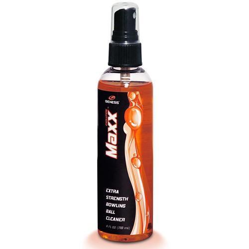 Genesis Evolution Maxx 4 oz Bowling Ball Cleaner - Premium Bowling Ball Maintenance Solution for Professional & Casual Players - Perfect for League Play, Practice Sessions & Tournament Preparation