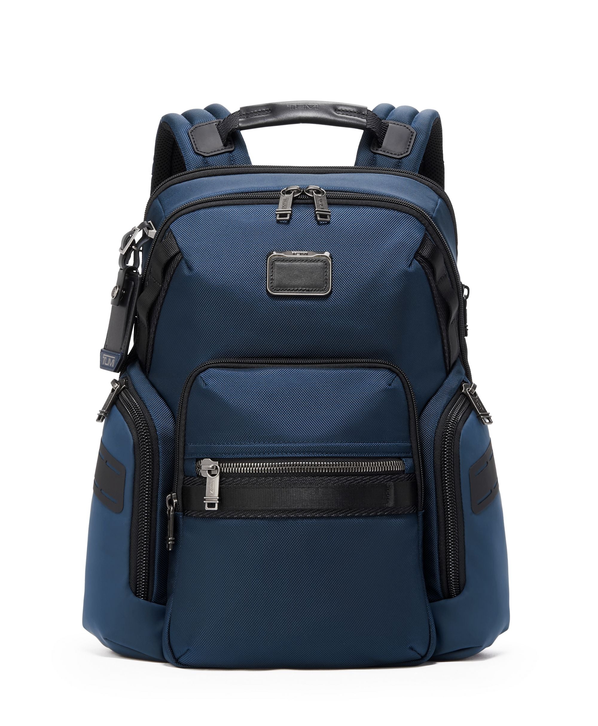 Tumi Alpha Bravo Navigation Backpack for Men & Women - Durable Travel Backpack with Laptop Compartment, Navy Blue - Perfect for Business Travel, Commuting & Outdoor Adventures
