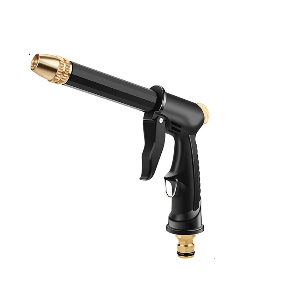 KJHD Portable Water Gun - High Pressure Car Washer, Garden Watering Hose Nozzle with Foam Sprayer & Thickened Long Rod (Color A) - Perfect for Car Washing, Plant Watering & Outdoor Cleaning