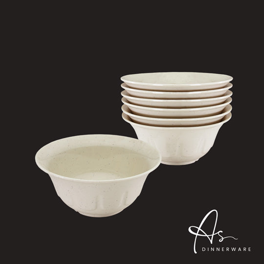 5-Piece Bowl Set, 6 Bowls per Pack (24 Packs per Carton) - Durable & Stylish for Kitchen, Dining, and Party Use - AS1805 6M