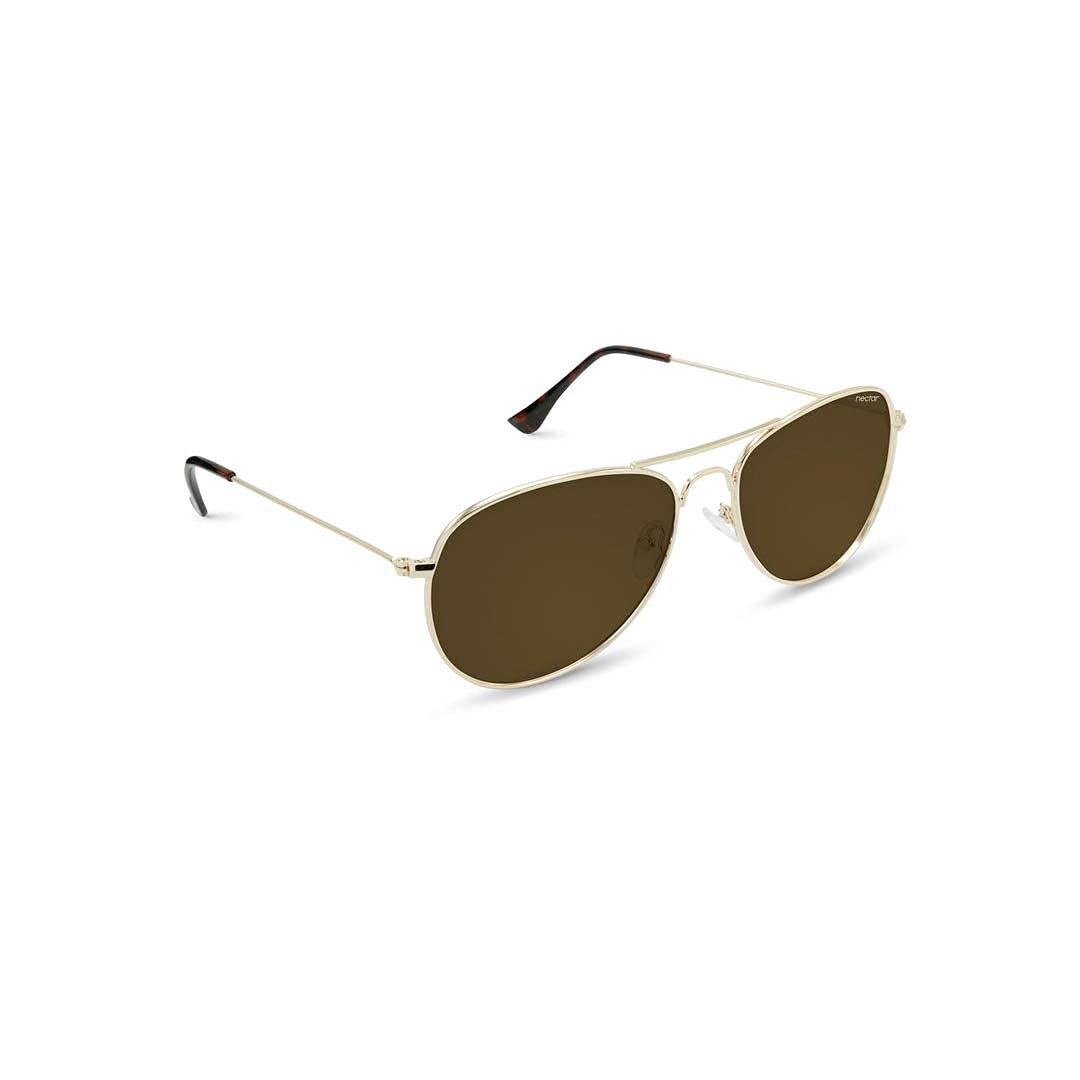 Nectar Kittyhawk Classic Polarized Sunglasses for Men & Women - 100% UV Protection, Durable Metal Frames - Perfect for Driving, Beach & Outdoor Activities