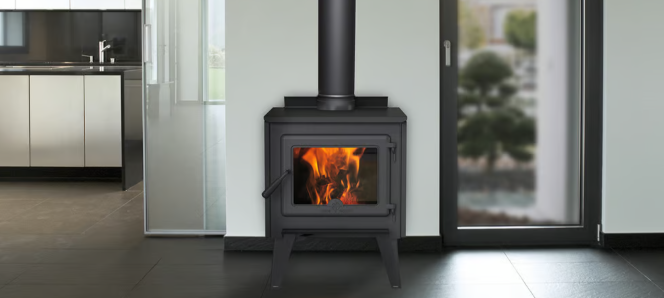 True North TN10 Wood Burning Stove - EPA Certified Outdoor & Indoor Use - Perfect for Cabins, Camping & Emergency Heating