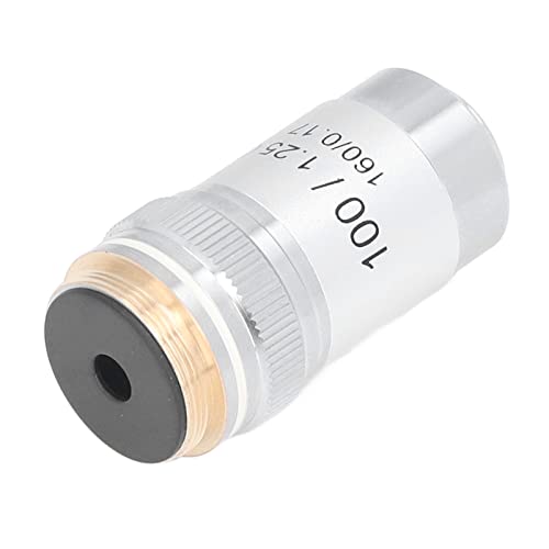 High-Quality Achromatic Microscope Objective Lens - 20.2mm Interface, High Light Transmittance for Biology Lab & Research | Perfect for Cell Observation & Scientific Studies