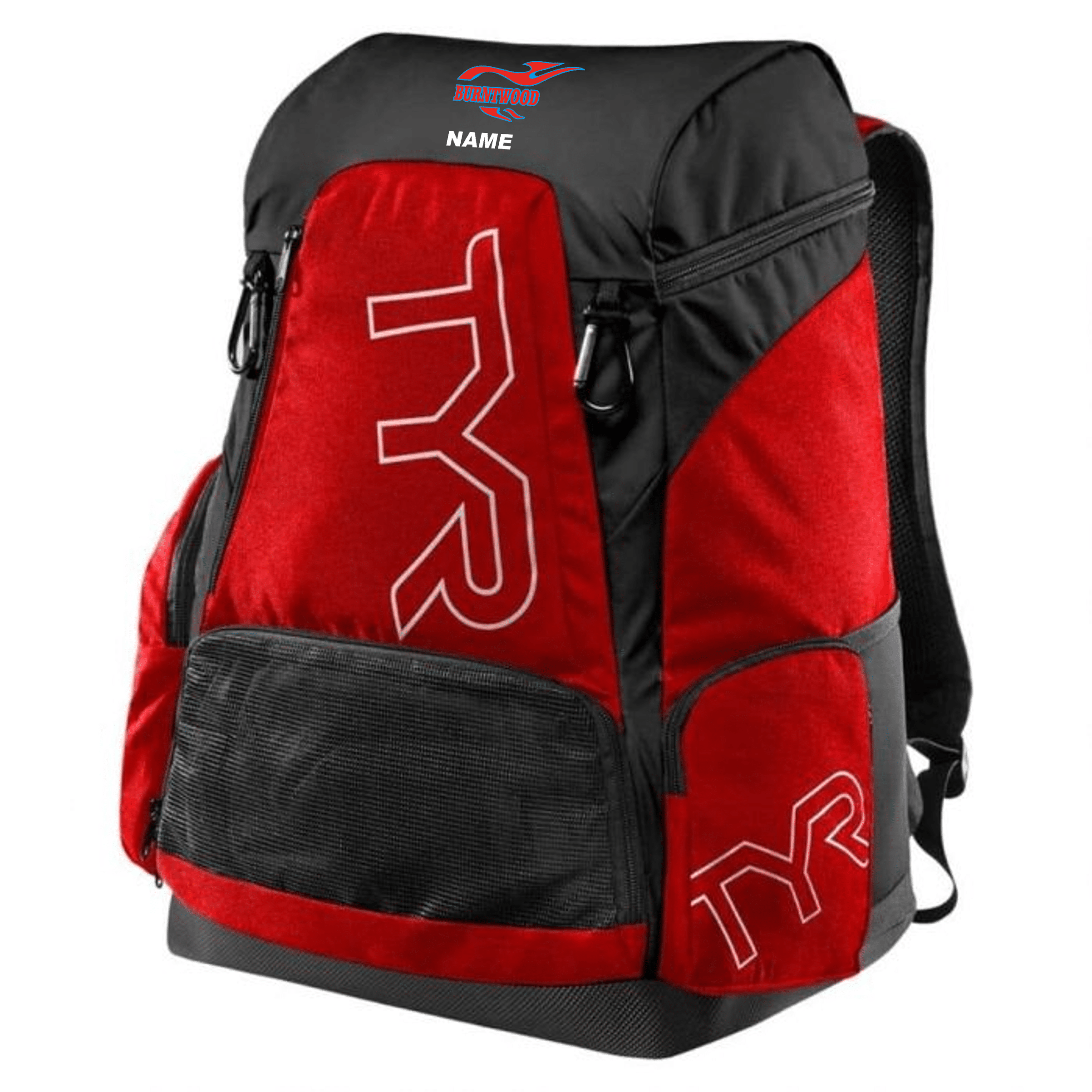 Burntwood Swimming Club Team Backpack - Waterproof Swim Bag for Competitions & Training - Durable Gear for Swimmers, Coaches & Aquatic Sports Enthusiasts - Perfect for Pool, Gym & Travel