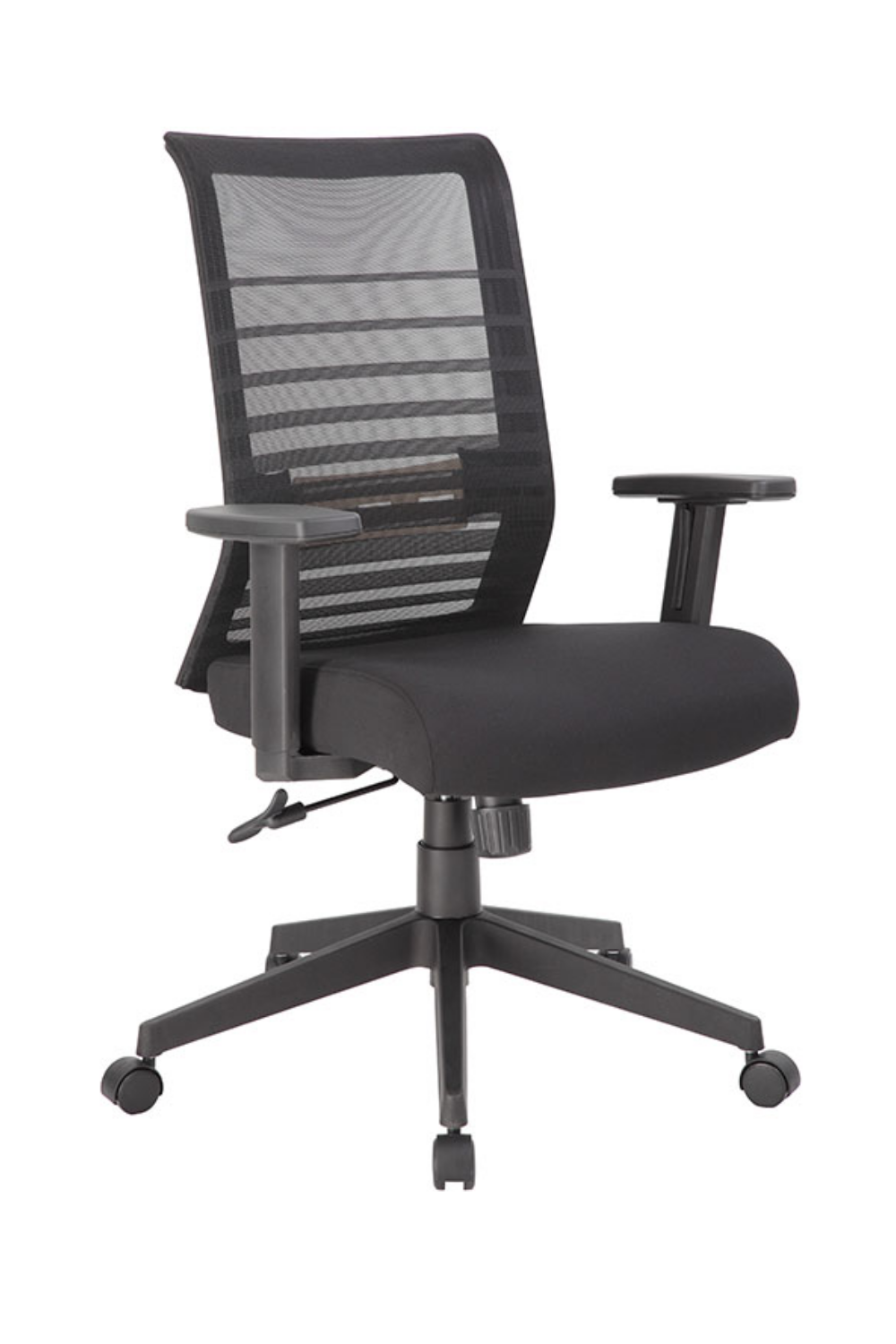 Ergonomic Boss Horizontal Mesh Back Task Chair with Synchro Tilt Mechanism B6566 - Perfect for Office, Home Workspace & Conference Rooms